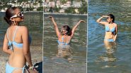 Anushka Sen Bold Photos: हॉट बिकनी पहन पानी में उतरीं अनुष्का सेन, एक्ट्रेस की हॉटनेस देख यूजर्स का मचला दिल